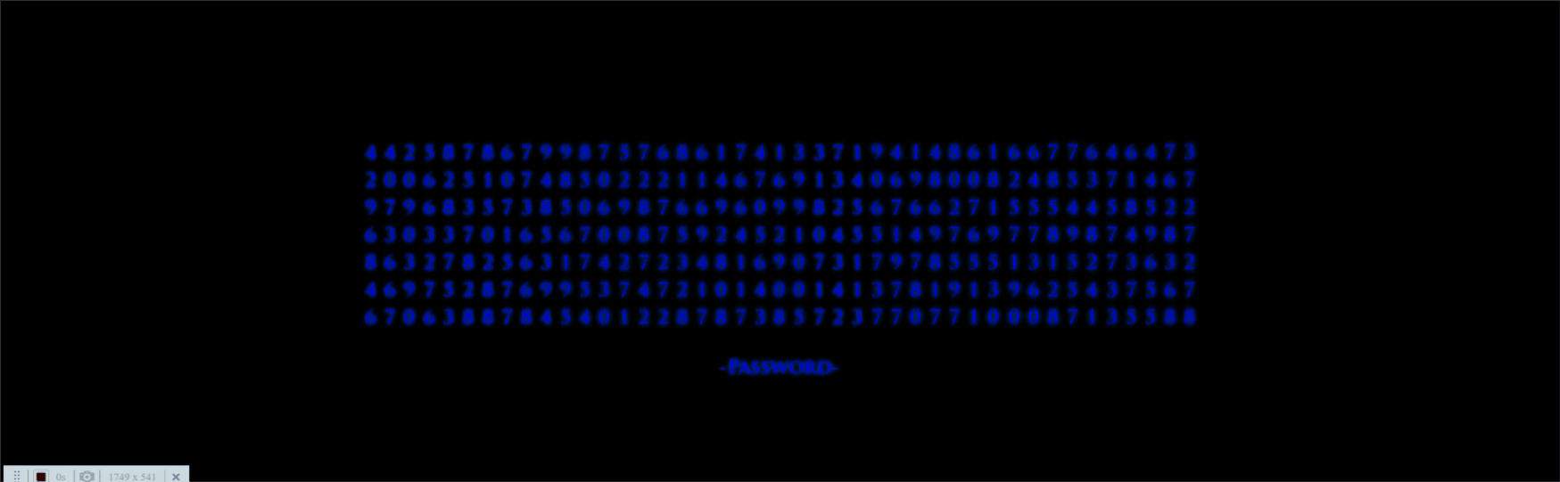 Screenshot of three faild login attempts.